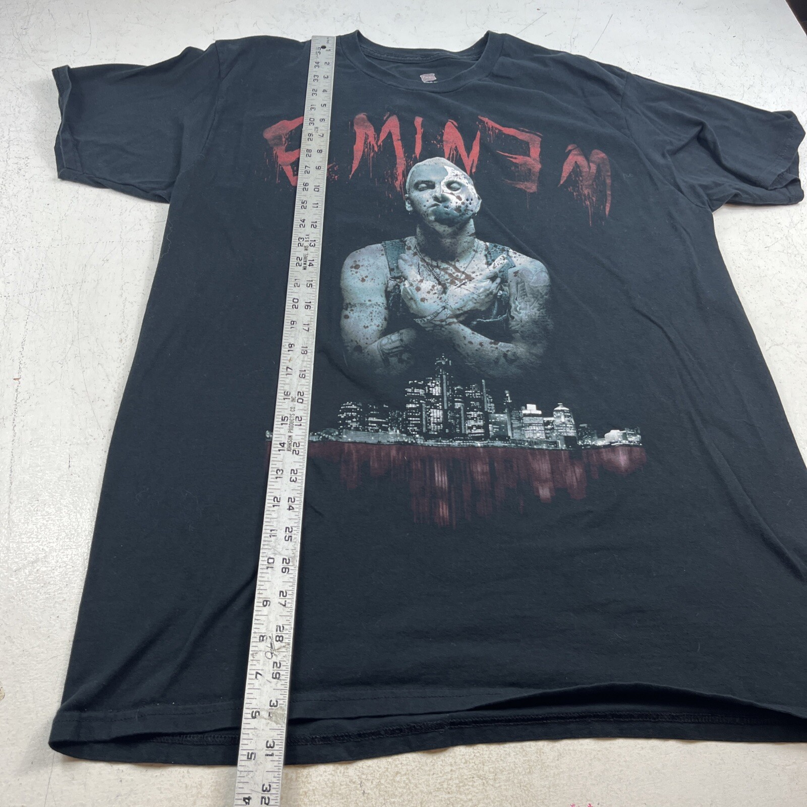 Eminem Men’s Extra Large Black Shirt The Death Of Slim Shady image 5