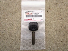 02-07 TOYOTA SEQUOIA SR5 LIMITED MASTER UNCUT TRANSPONDER CHIP KEY BLANK OEM NEW
