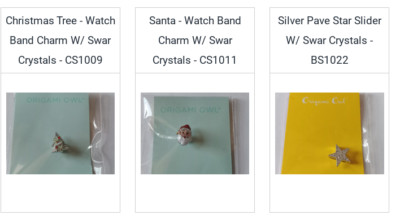 Origami Owl WATCH BAND CHARM  (new) PICK YOUR FAVORITE