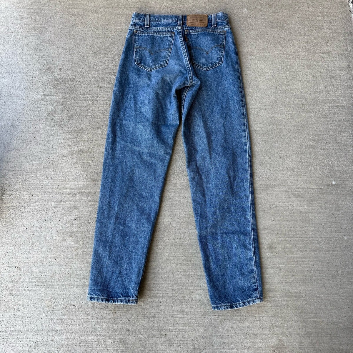93年　リーバイス550 USA製　w34L32 vintage levi's men's 550 1993 USA denim straight leg 30 x 32