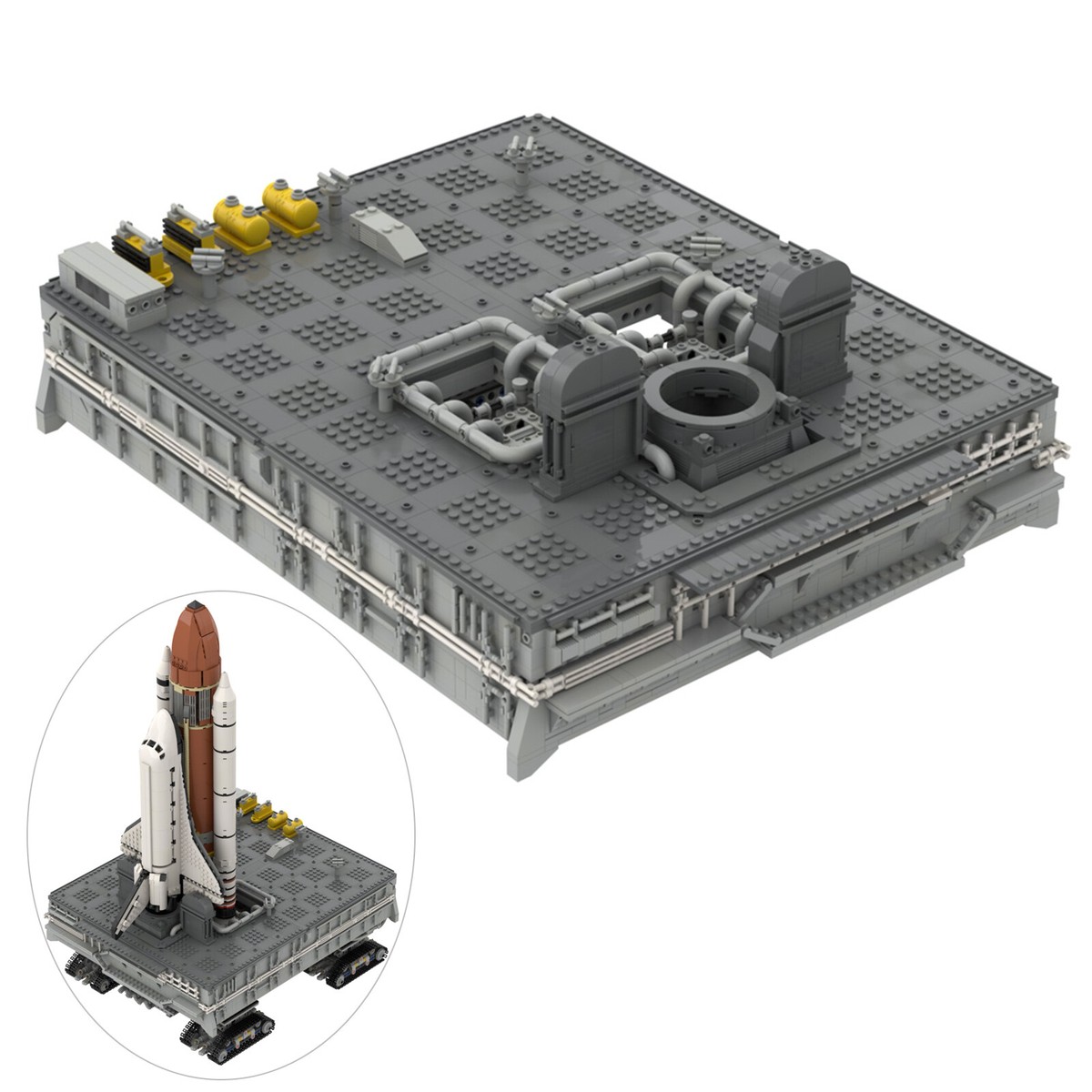 Space Shuttle Launch Platform Building Blocks Set for 10231