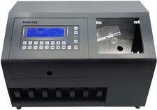 Ribao CS-610S+Pro 7-Pocket Alloy Sensor Mixed Coin Counter Coin Sorter