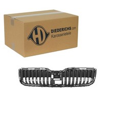 DIEDERICHS KÜHLERGRILL SCHWARZ passend für SKODA SUPERB ohne ACC | 7842140