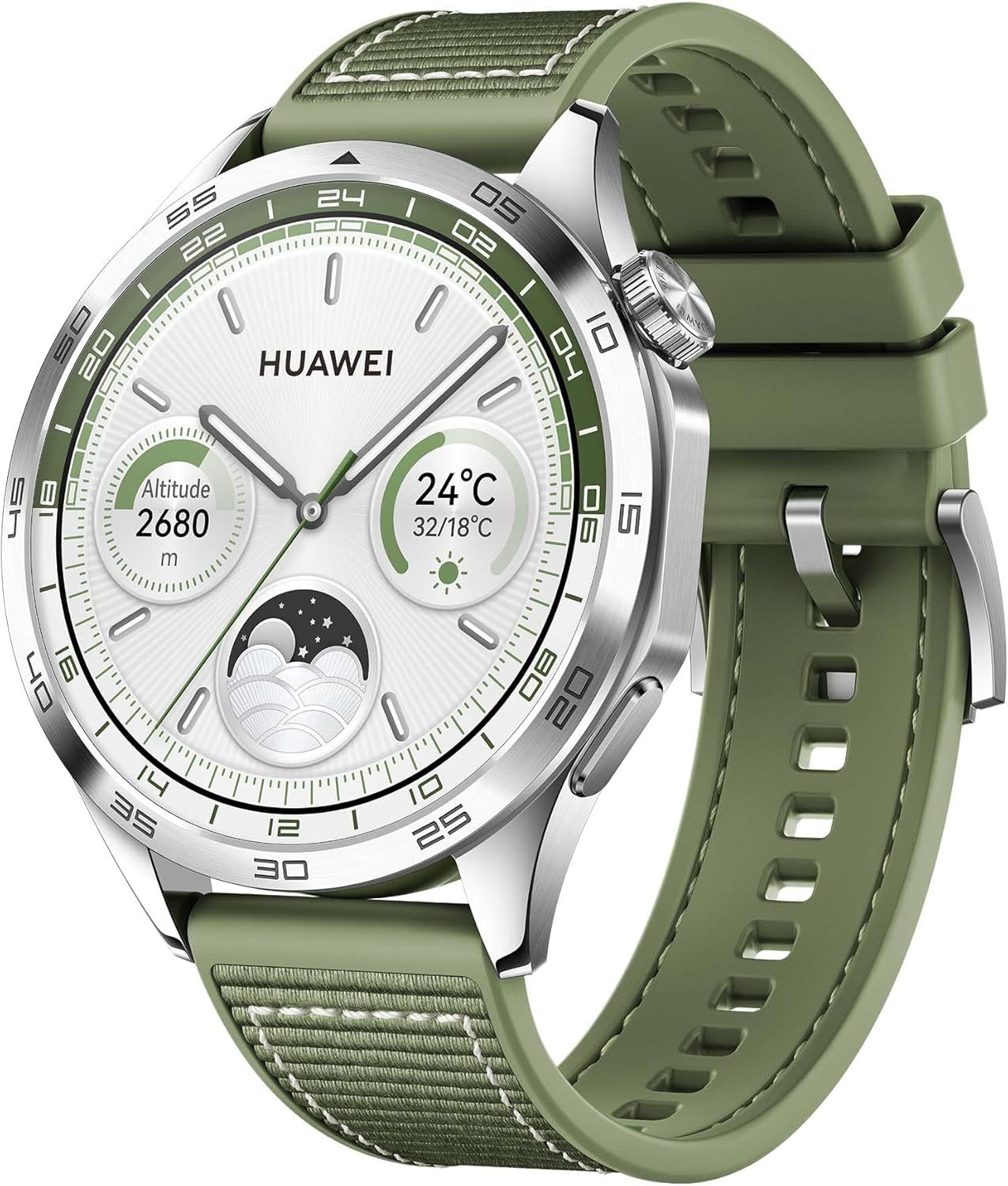 HUAWEI WATCH GT 4 Smart Watch for men women - Up to 2 Weeks Green - 46mm 