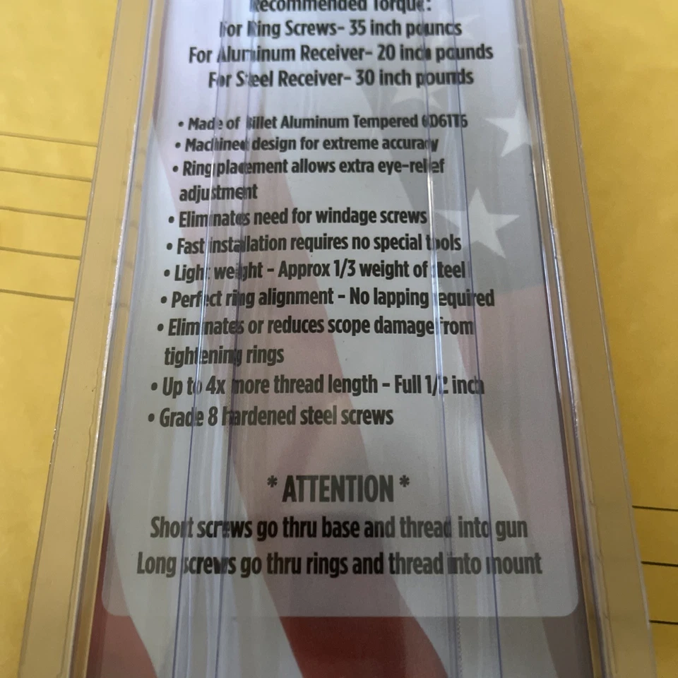 DNZ PRODUCTS 1-Pc Remington 700 Long Action Base & Ring Combo 30mm Medium ( R ) - Image 4 of 4