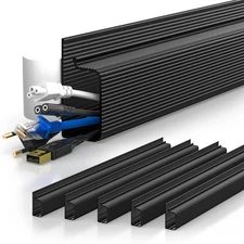 Yecaye 6X15.7in Cable Management, Cord Organizer,easy Install Self-adh