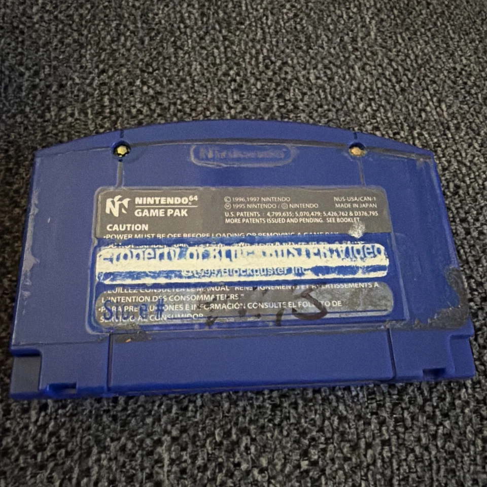 VIDEOJUEGO ORIGINAL NINTENDO 64 N64 007 EL MUNDO NO ES SUFICIENTE CON CAJA LIMPIA Foto 4 de 4