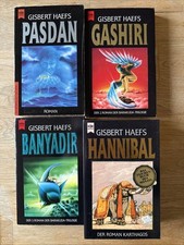4x Gisbert Haefs Dante Barakuda-Trilogie Banyadir Gashiri Pasdan + Hannibal