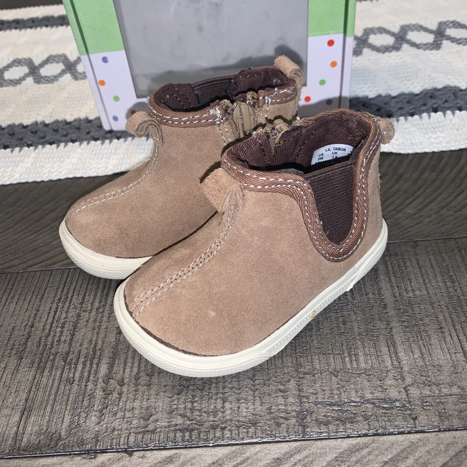 Туфли/ботинки Stride Right LIL TABOR ~ коричневые PB54032 размер 2 м - Изображение 2 из 4