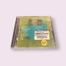Tarzan PS1 Black Label Walt Disney's Tarzan Tested Complete Damaged Manual