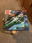 LEGO Star Wars Saesee Tiin's Jedi Starfighter (set 9498). Box shows slight wear.