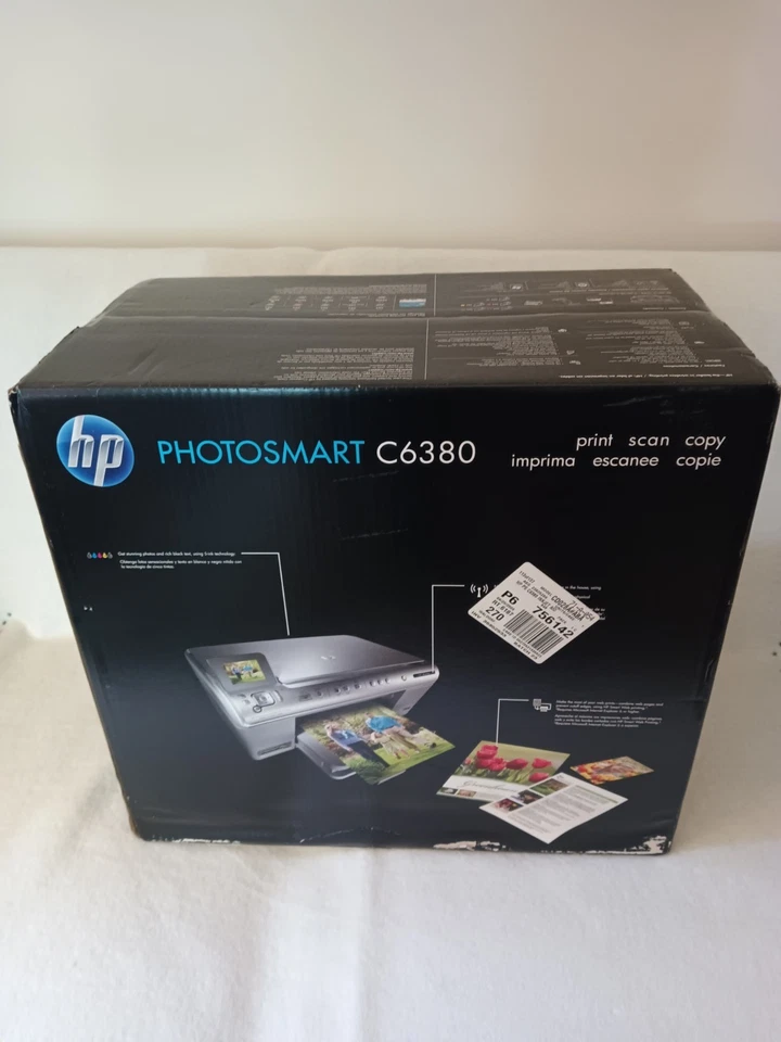 HP Photosmart C6380 All-In-One Inkjet Printer - BRAND NEW - Image 2 of 4