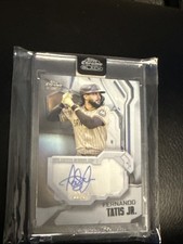 2026 Topps Chrome Black Ivory Auto Fernando Tatís Jr. /35 Padres SSP