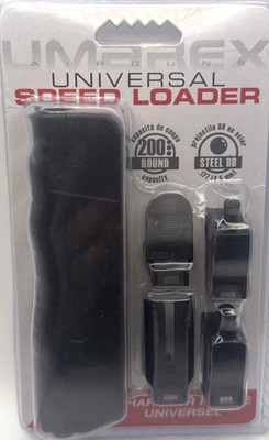 UMAREX Universal .177 / 4.5mm BB Speed Loader with Adapters, Smoke, Ships Free.