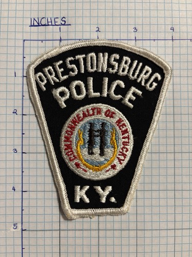 PRESTONSBURG, KY Police Department Patch