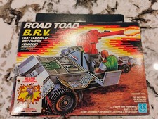 1987 G.I. JOE ROAD TOAD B.R.V. Outer Box Hasbro PN  6634 6087 ASST.  No figure