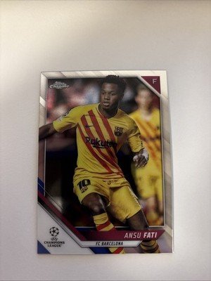 Ansu Fati - Topps Chrome 2022 #29