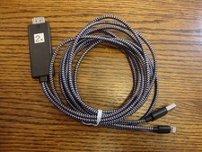 2K iPhone iPad 1080P HDMI Mirroring AV Cable Phone to TV HDTV Adapter Sync Cord