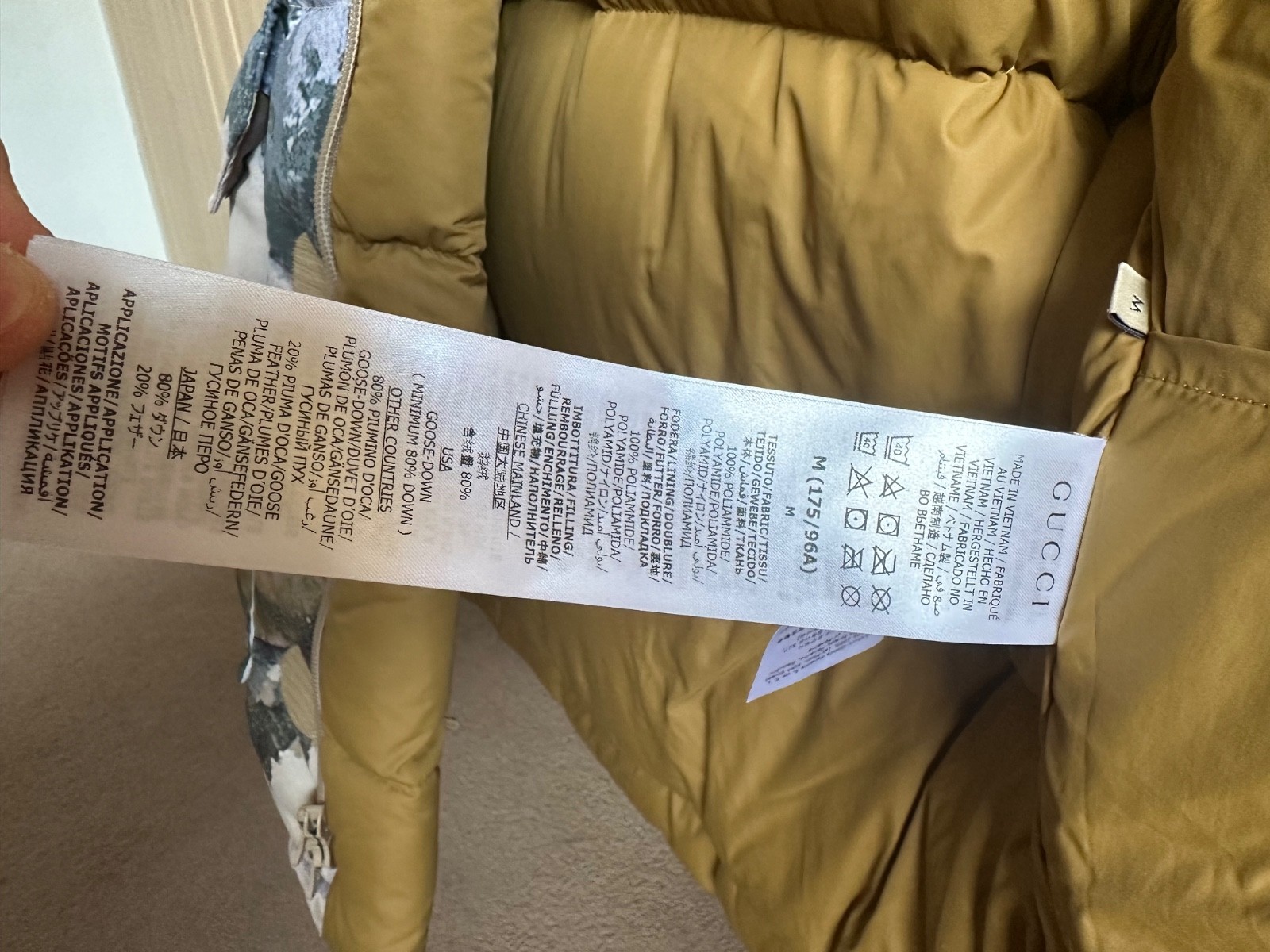 Gucci x The North Face Trail Print Jacket Size M RRP £2290 image 6