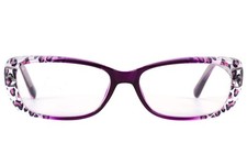 Rectangle Eyeglasses OPTICAL FRAMES Women's TR Acetate Glasses 55-16-145 VF0006