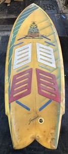 Vintage 1980s Butch (Charles) Towers Surfboard – Hand-Shaped 60” X 21” X 3”
