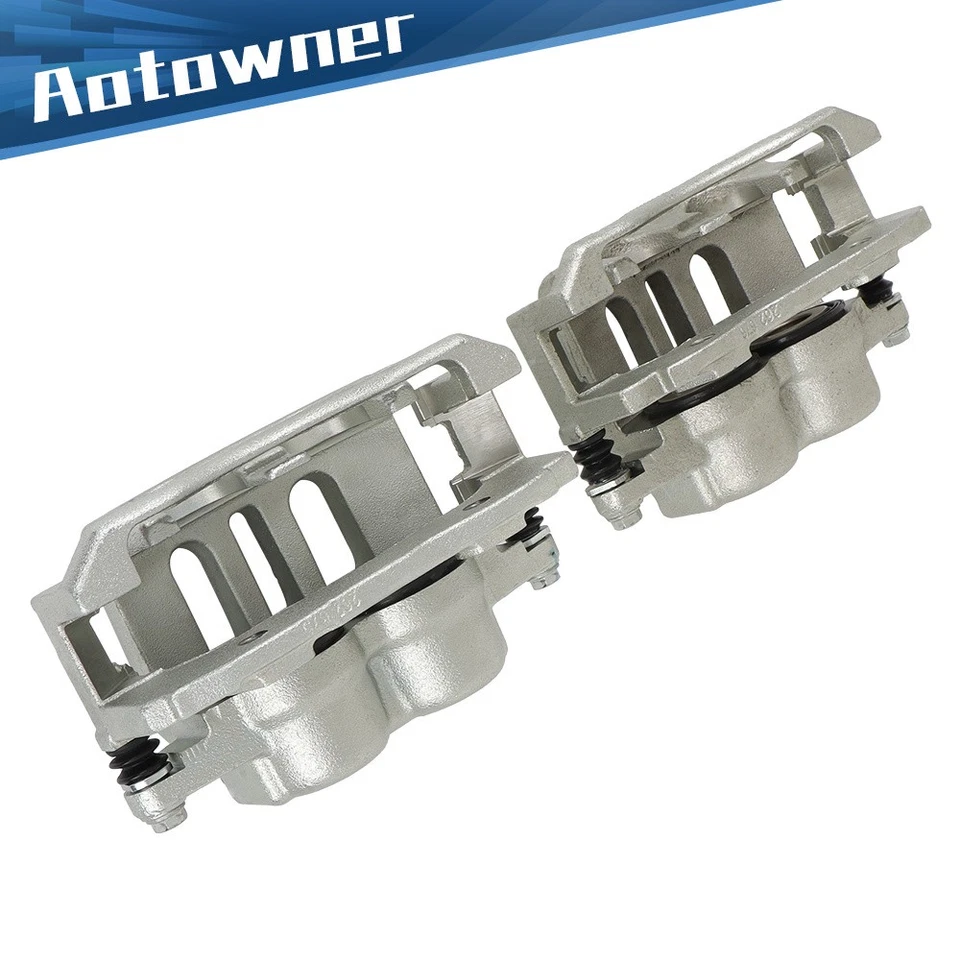 Front LH & RH Brake Calipers with Bracket For Ford Grand Marquis 2003-2010 2011 - Image 2 of 4