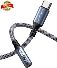 3FT Female AUX to USB C Adapter - USB C to 3.5Mm Audio Adapter Cable - Compatibl
