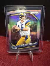 2025 Panini Prizm Vince Ferragamo Los Angeles Rams Silver #240