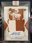 2025 National Treasures Coll Arch Manning #82 Patch On Card Auto # /39 SP 🔥📈🐂