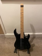 Harley Benton Dullahan FT 24 BKS Headless Guitar - Mint with case