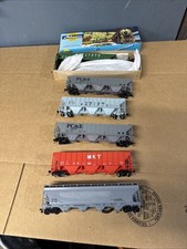 Ho Scale Lot Of 6 Covered Hoppers