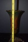 Lily Tulip Night Light Green & Amber Tiffany Style — photo 8