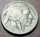 1921-S Buffalo Nickel Lightly Acid-Dated GOOD-VG Better Date 5c Coin