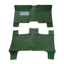 Chrysler Town Country Carpet Kit 1966-1978 Front And Rear 4dr Black Charcoal