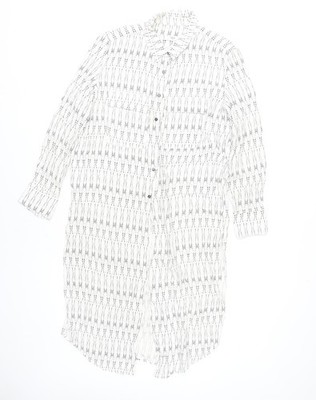 Shirtkleid Damen UK Größe XS Mango