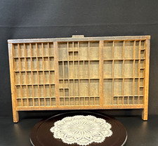 Tubbs MFG Inc. Wood Printer's Type Case/Storage Tray 8 pt. Futura Book