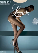 Levante Resistenza 5 Ultra Sheer Non Run Tights Tall plus FREE Silky Sheers!
