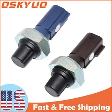 2 PCS Oil Pressure Sensor Switch Set Brown & Blue For Audi Volkswagen 04E919081A