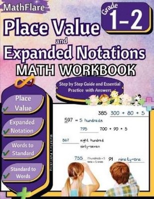 Mathflare Publi Place Value and Expanded Notations Math Workbook 1st (Paperback)