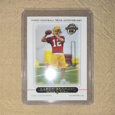 2005 Topps 50th Anniversary Rookie Aaron Rodgers #431 Green Bay Packers NFL