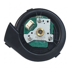 Black Robot Vacuum Motor with Stainless Steel Fasteners Plastic Casing