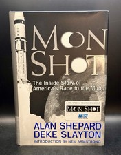 Moon Shot by Alan Shepard & Deke Slayton SIGNED 1994 1st Ed, 1st Printing HCDJ
