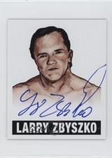 2012 Leaf Originals Wrestling Alternate Art Larry Zbyszko #A-LZ1 Auto 0v24