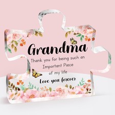 Grandma Gifts - Delicate Christmas from Grandkids - For