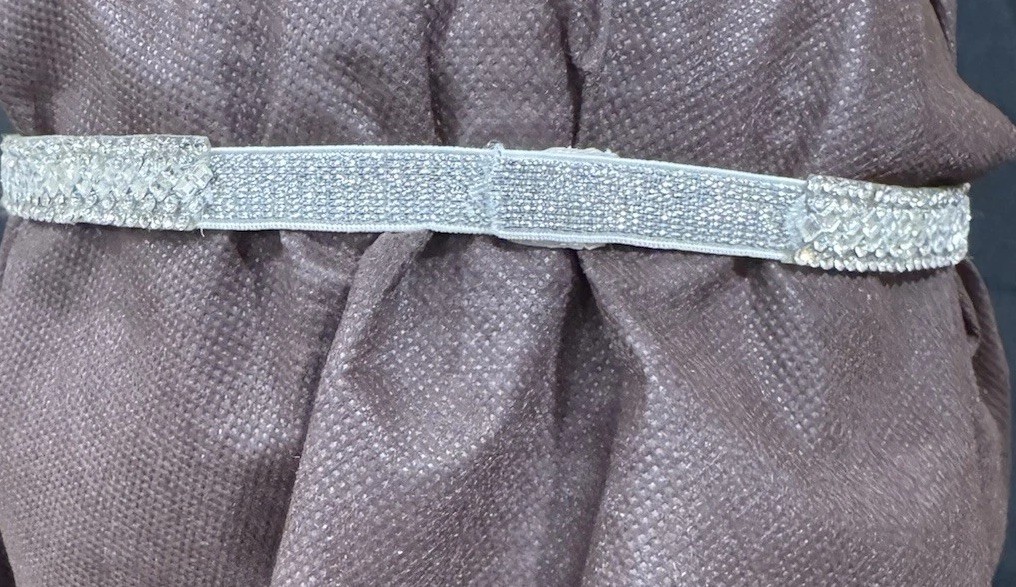 Rhinestone Fringe Choker Necklace Women Tassel Statement Flapper Party Bling