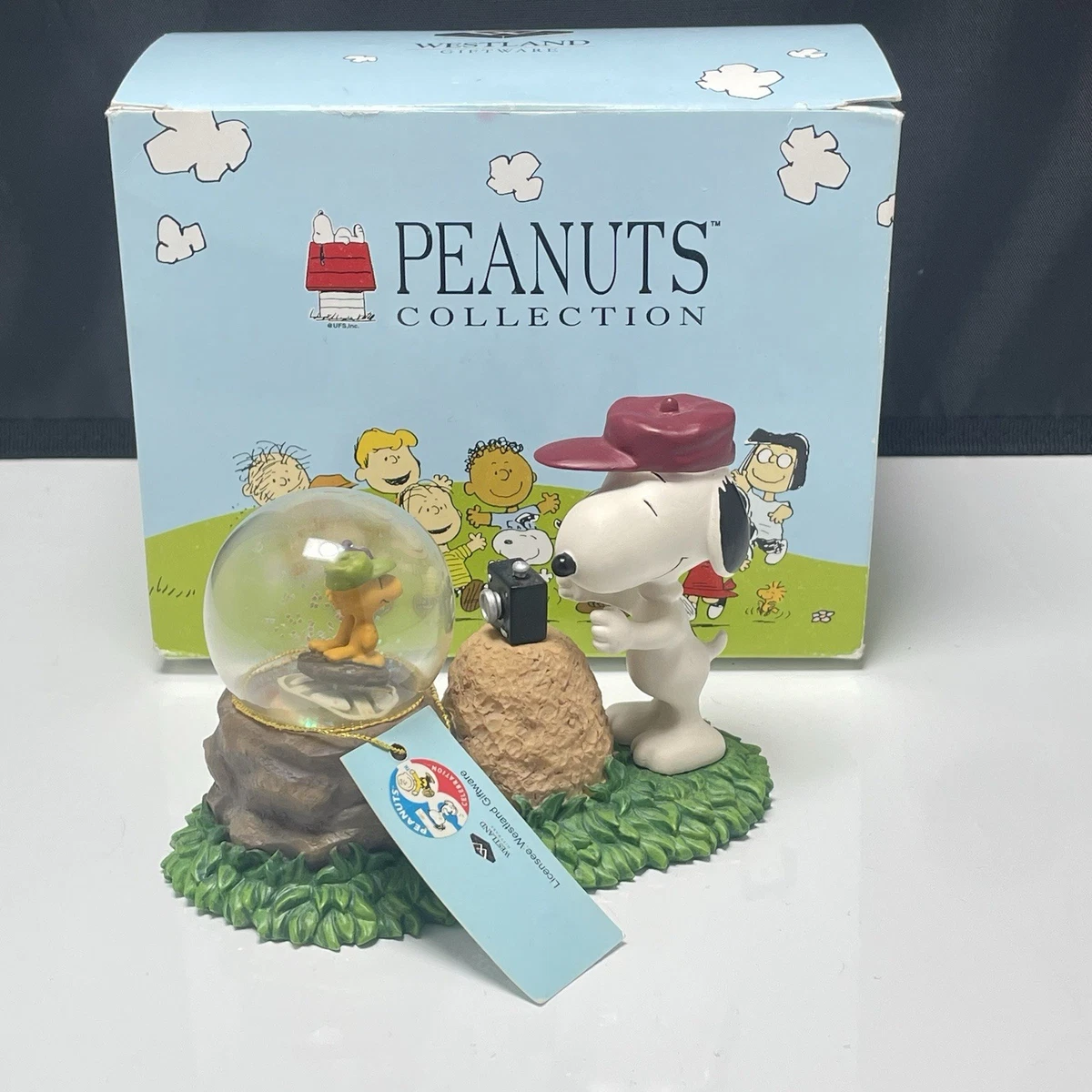 スヌーピー snoopy peanuts westland 置物 Westland Giftwear Peanuts Collection: Snoopy / Statue of Liberty