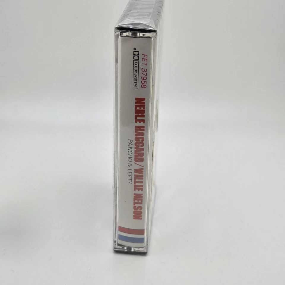 Vintage Merle Haggard Willie Nelson Pancho & Lefty Cassette Sealed - Image 2 of 3