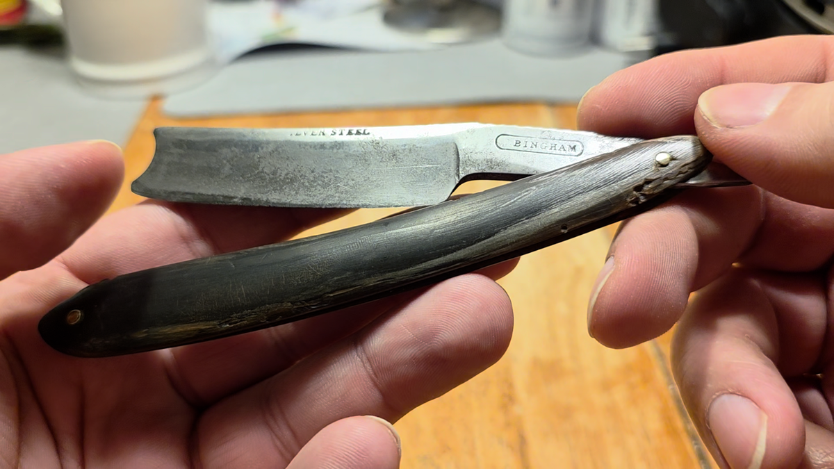 Bingham Straight Razor Sheffield England Antique Old Vintage | eBay
