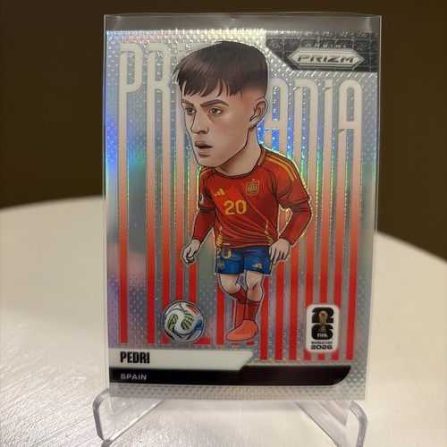 2026 Panini Prizm FIFA World Cup Pedri #18 Prizmania Case Hit SSP