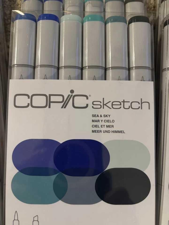 HUGE LOT of COPIC SKETCH ALCOHOL INK MARKER SETS IN EVERY COLOR GROUP AVAILABLE - Image 3 of 4